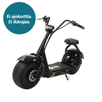 "Kruiser Black 0,7kWh akulla 15km/h